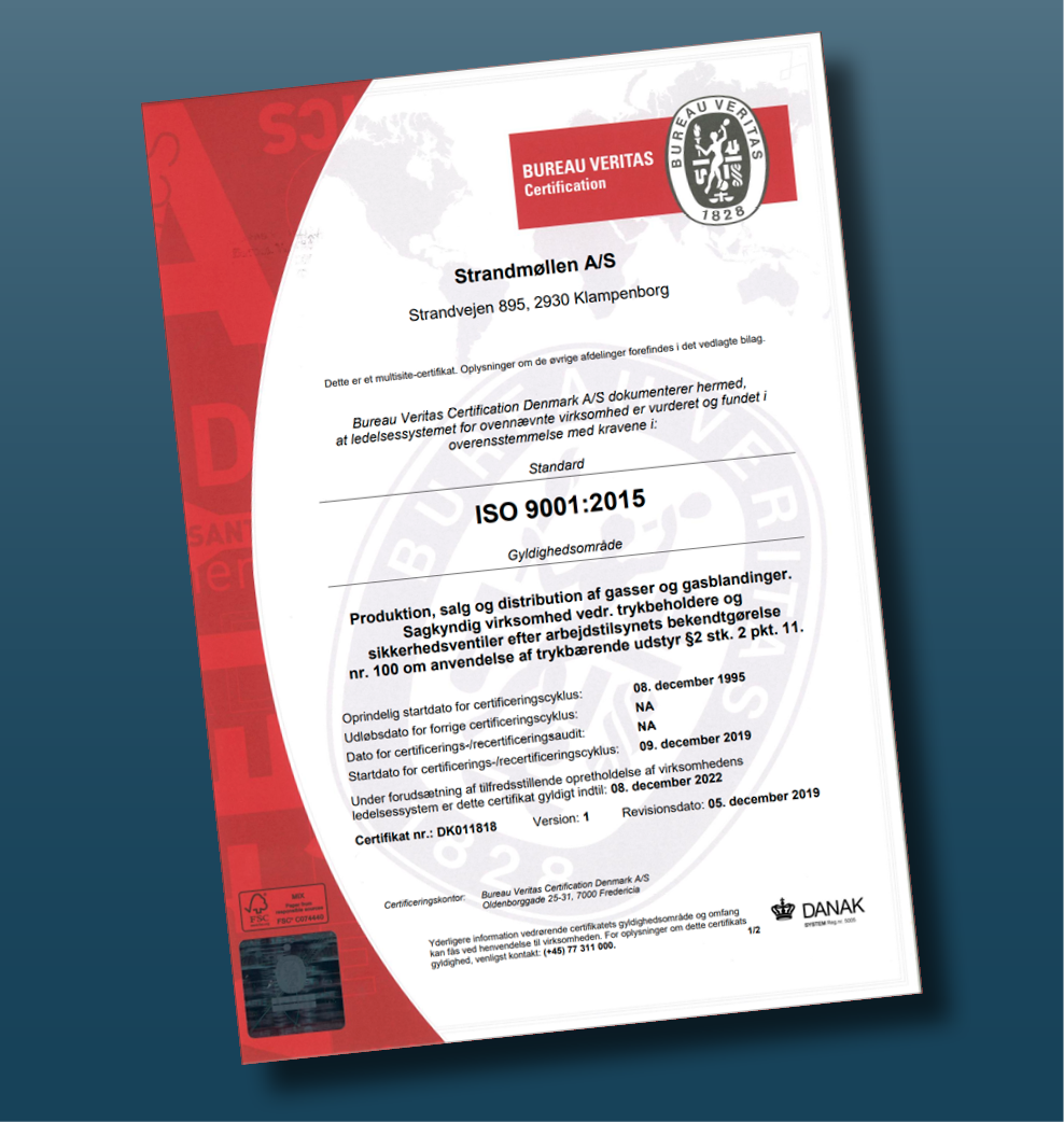ISO 9001 Certifikat